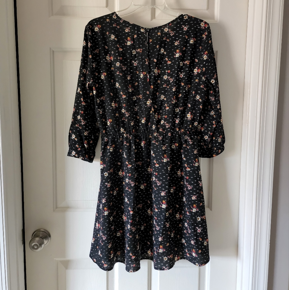 Lush floral print dress